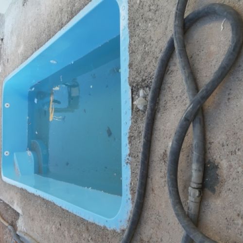 EXTERIORES, PISCINA, CÉSPED