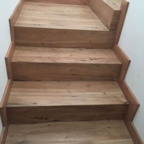 ESCALERAS DE PARKET