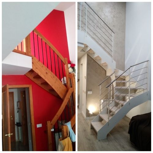 ESCALERA EN DUPLEX