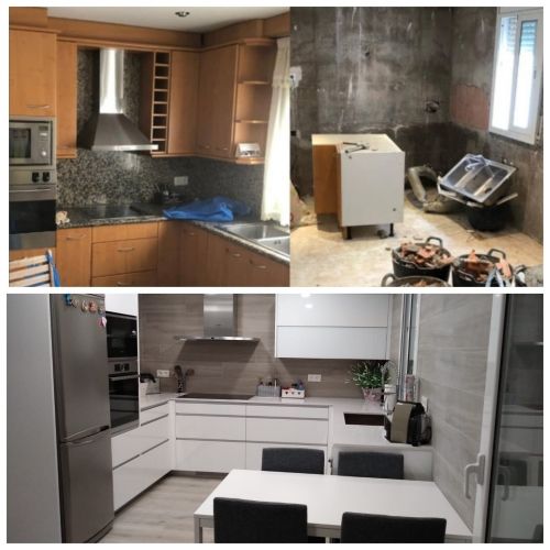 REFORMA TOTAL EN COCINA